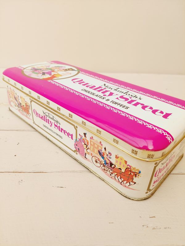 Vintage blik van Quality Street 1985