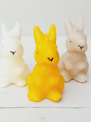 Paaskaarsen konijn, set van 3
