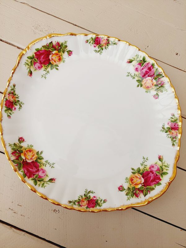 Serveerschaal Royal Albert Old Country Roses