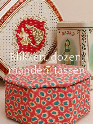 Blikken, dozen, manden, tassen
