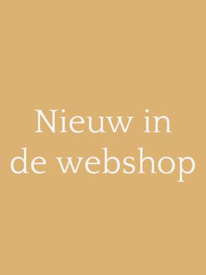 Nieuw in de webshop