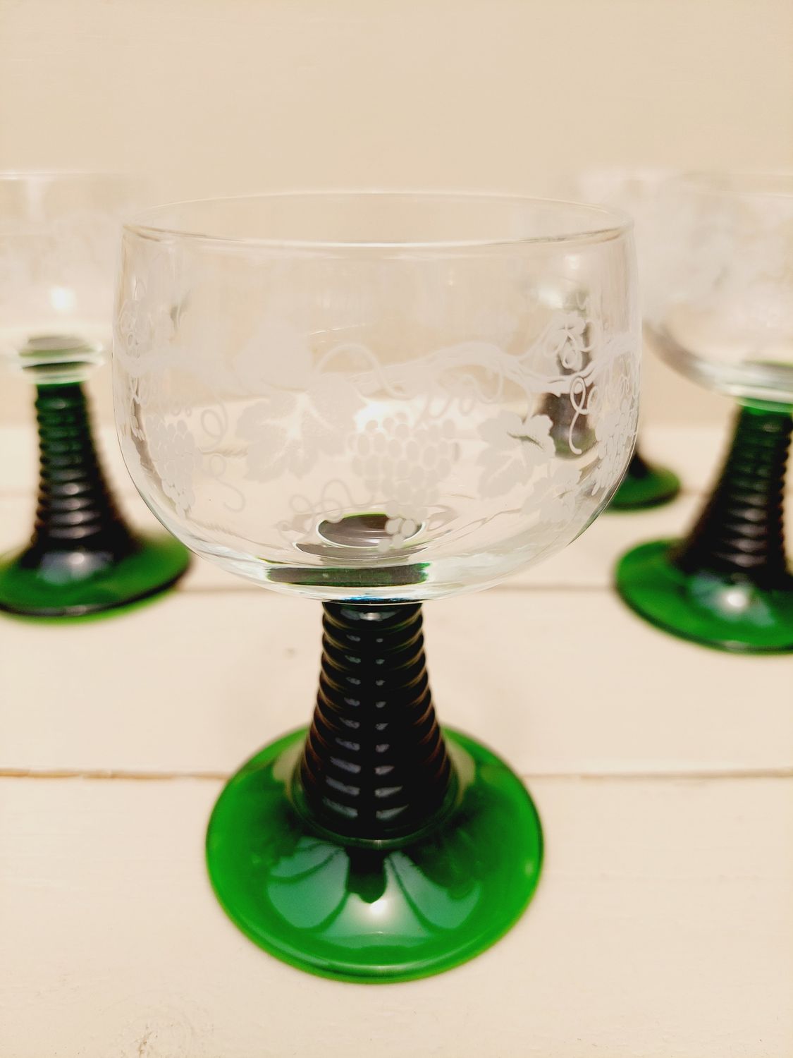 Roemer-likeurglazen, set van 4