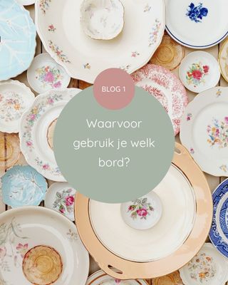Waarvoor gebruik je welk bord?