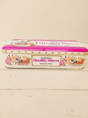 Vintage blik van Quality Street 1985
