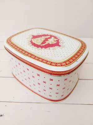 Vintage koninklijk koekblik