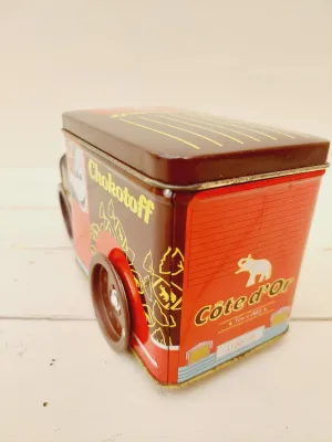Vintage blik Chocotoff truck