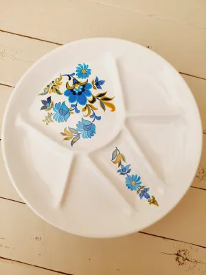 Vintage hapjesborden St. Amand, model Bali, set van 4