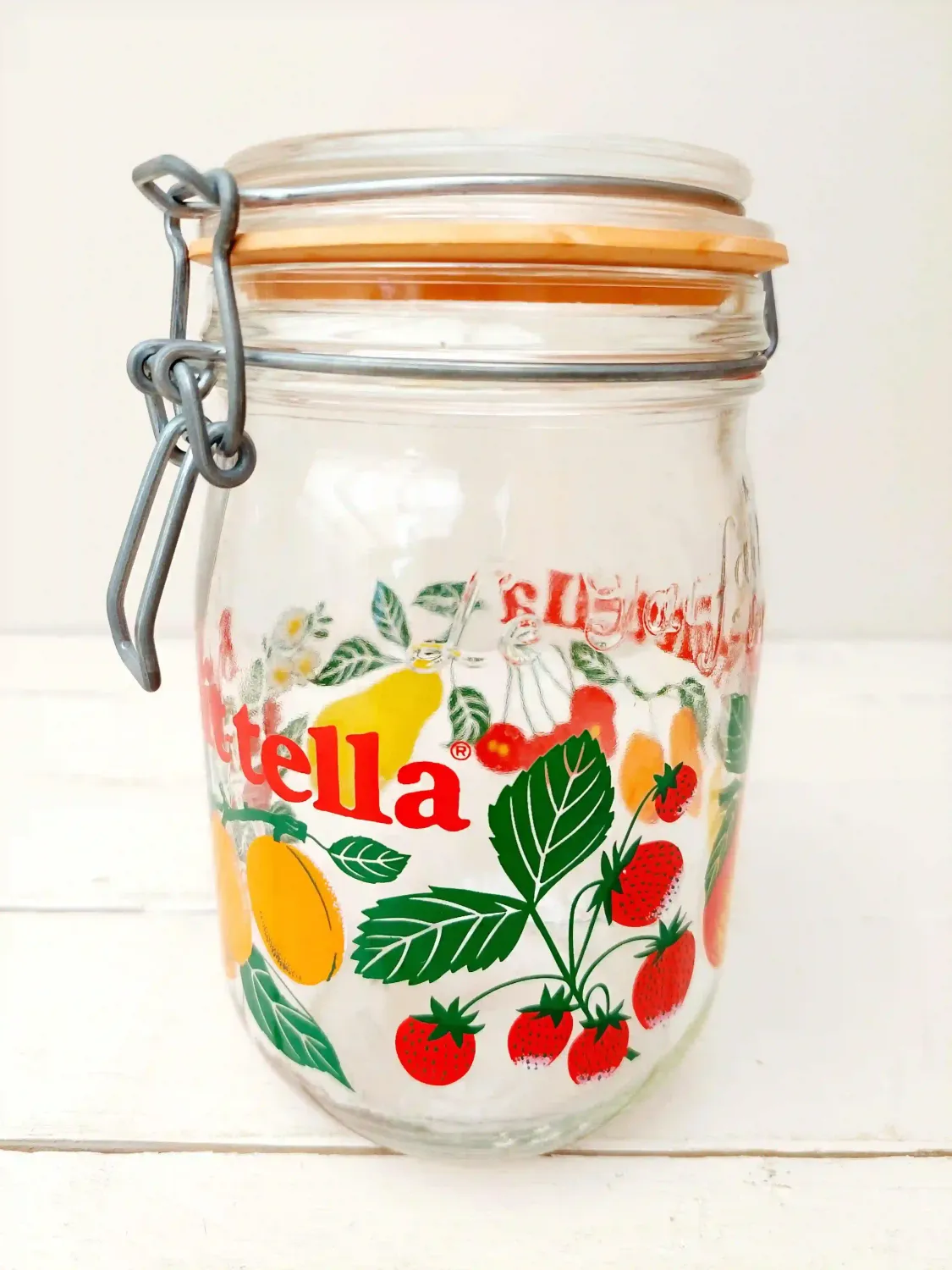 Fruit-tella vintage snoeppot - Weckpot - Bokaal