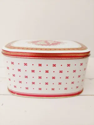 Vintage koninklijk koekblik