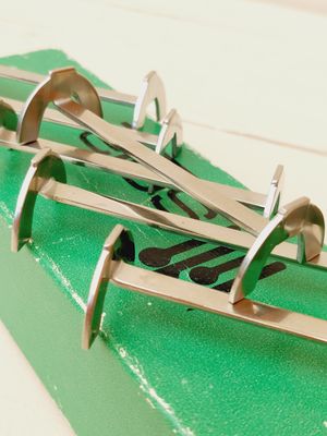 Messenleggers Sola RVS in moderne vorm, set van 6