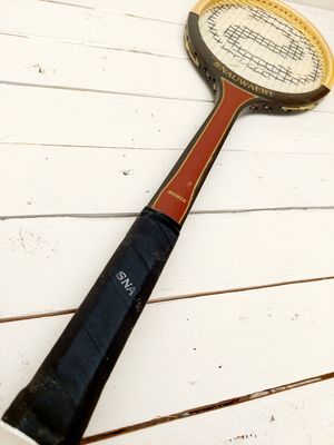 Vintage houten tennisracket - Snauwaert Monza
