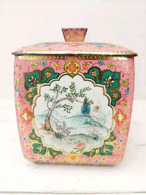 Roze blik - kersenbloesem en florale patronen - Baret Ware Mansfield
