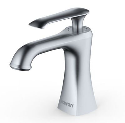Karran KBF410 Woodburn Single Hole Single Handle Bathroom Faucet with Matching Pop-Up Drain