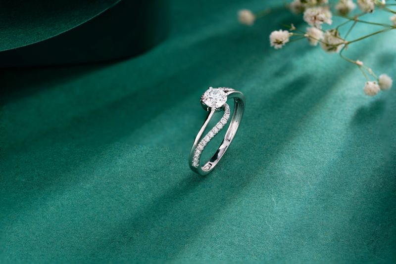 Waves of Grace Ring