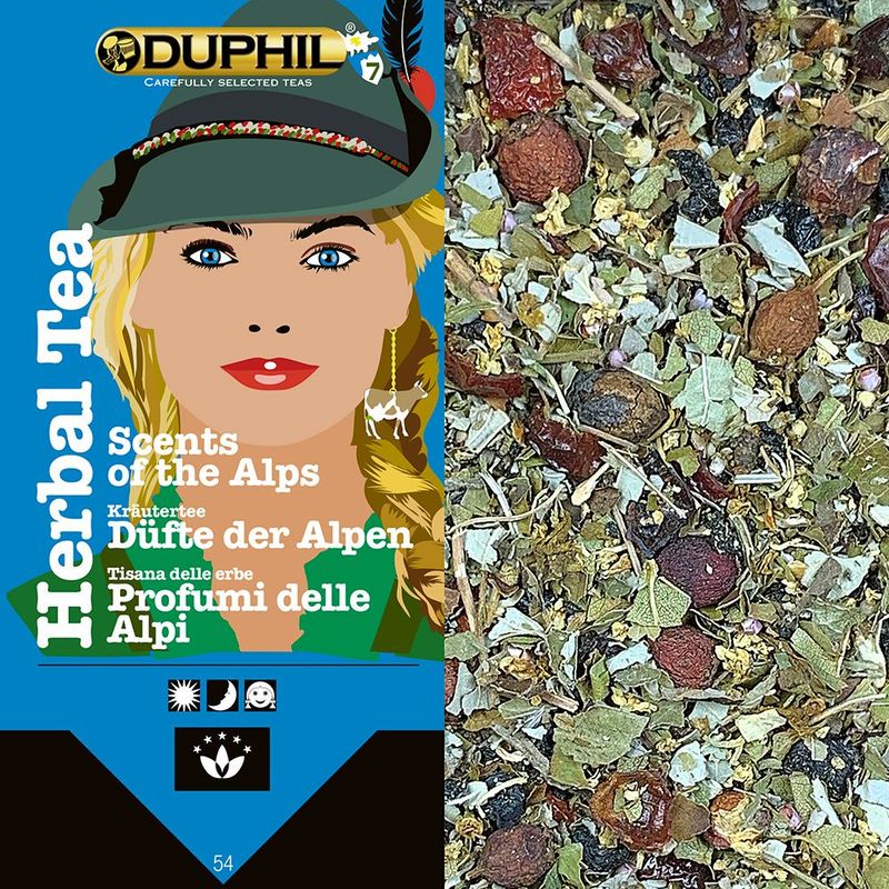 Kräutertee Düfte der Alpen lose