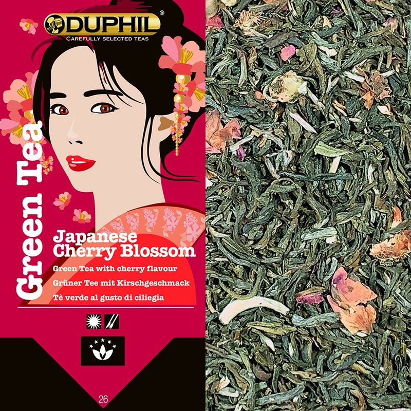 Grüner Tee Japan Kirschblüte lose