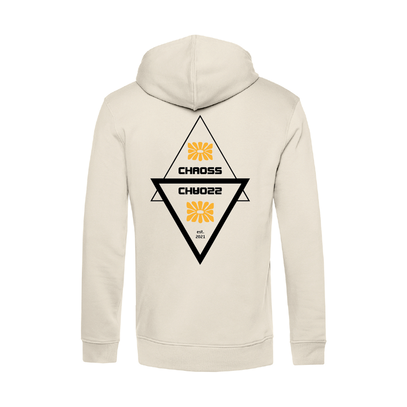 Hoodie „CHAOSS Original Flower“ - cream – LGBTQ+