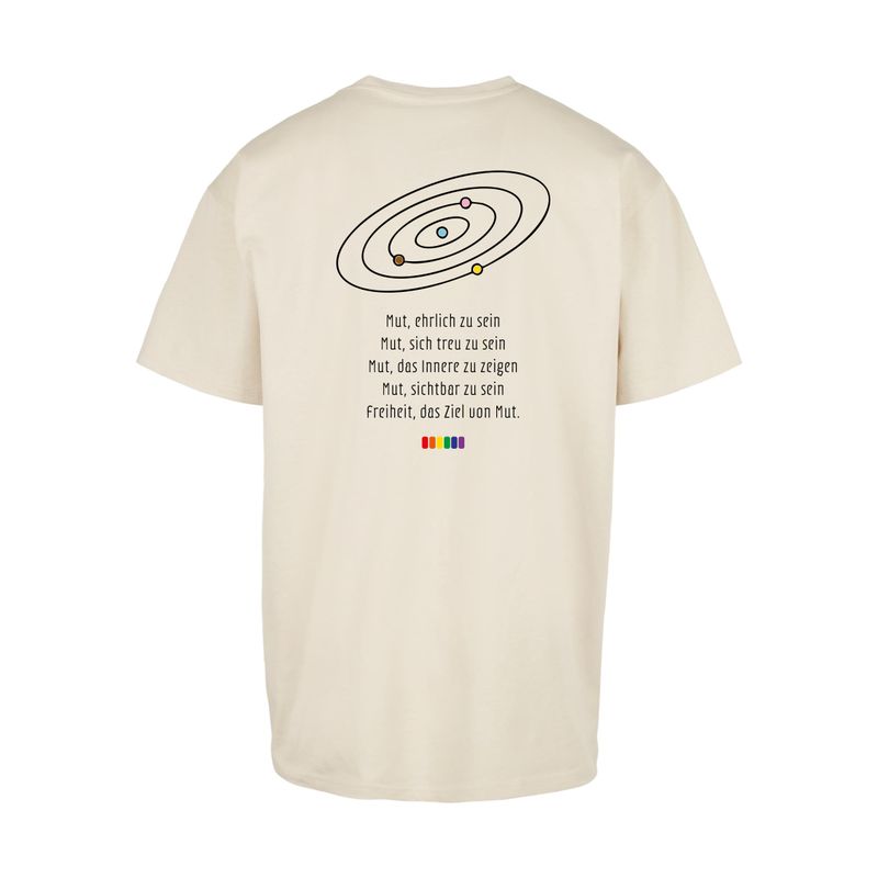 Oversized T-Shirt Mut ehrlich zu sein
