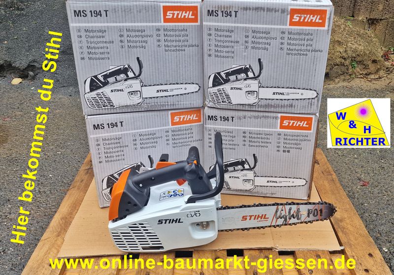 Stihl 194 T  , 30 cn  3/8 Zoll , Lightschwert 04 , NEU & OVP - Sofort Abholbereit