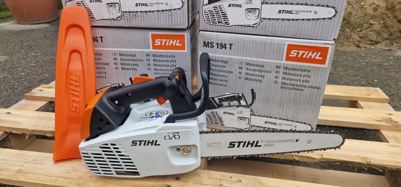 Stihl 194 T , 1/4 Kettensäge Stihl , Top Handle , Neu & Ovp + Feile und Holzgriff