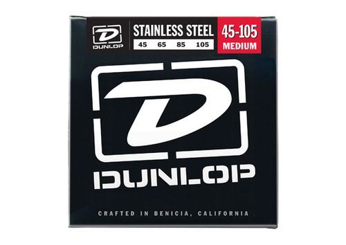 Dunlop Bass Strings 45 105 (Medium, Stainless Steel)