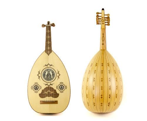 Oud - 6 Course 11 String Lacewood Back / In Case