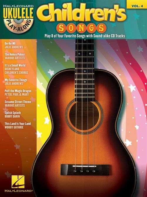 Childrens Songs Ukulele Play Along Bk/OLA V4 Sheet Music Book