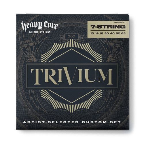 Electric Guitar Strings - Trivium Heavy Core Custom - 7 string