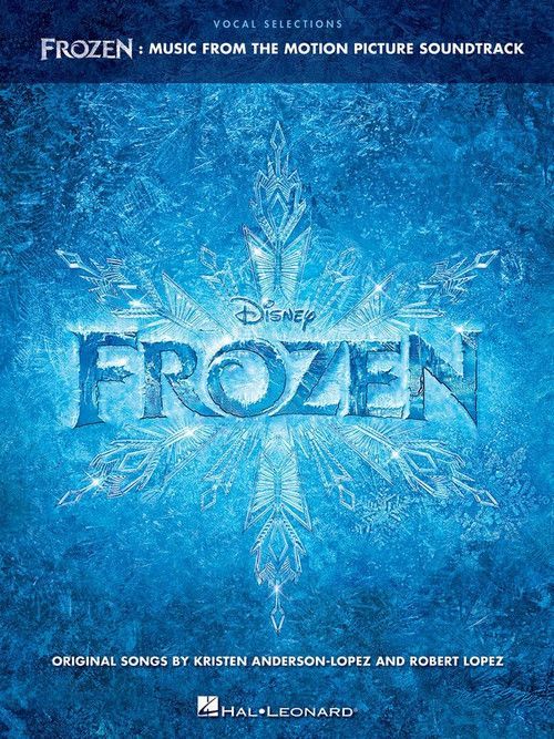 Frozen Vocal Selections Voice with Piano Accompaniment Sheet Music Book