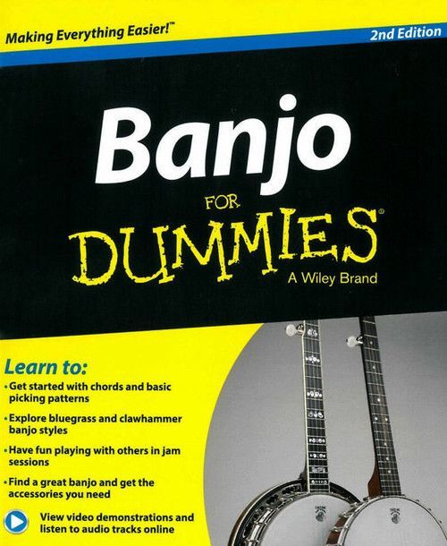 Banjo For Dummies 2nd Ed Bk/Ola Sheet Music Book