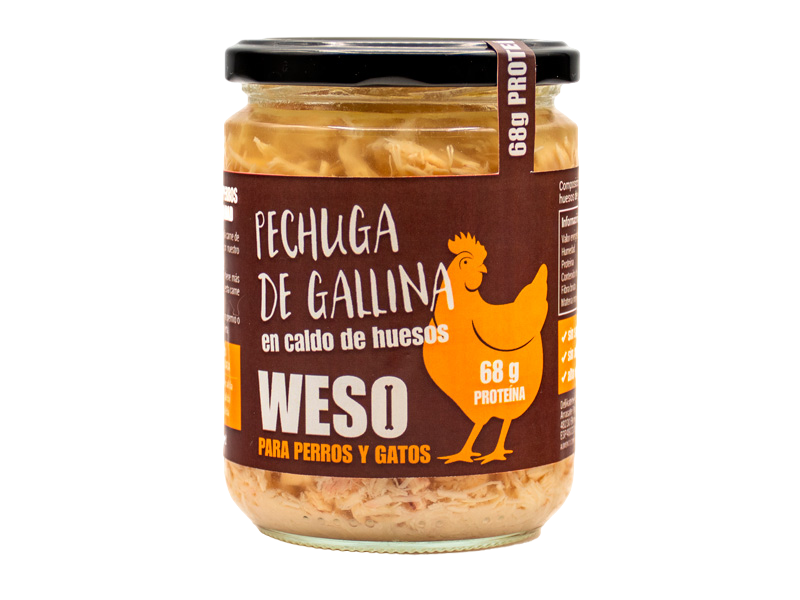 WESO PECHUGA DE GALLINA EN CALDO