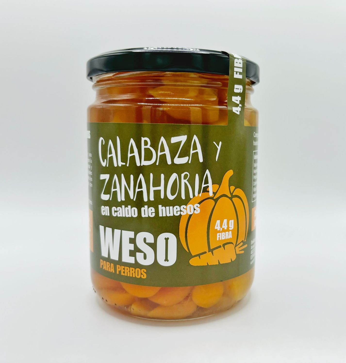 WESO CALABAZA Y ZANAHORIA EN CALDO DE HUESOS