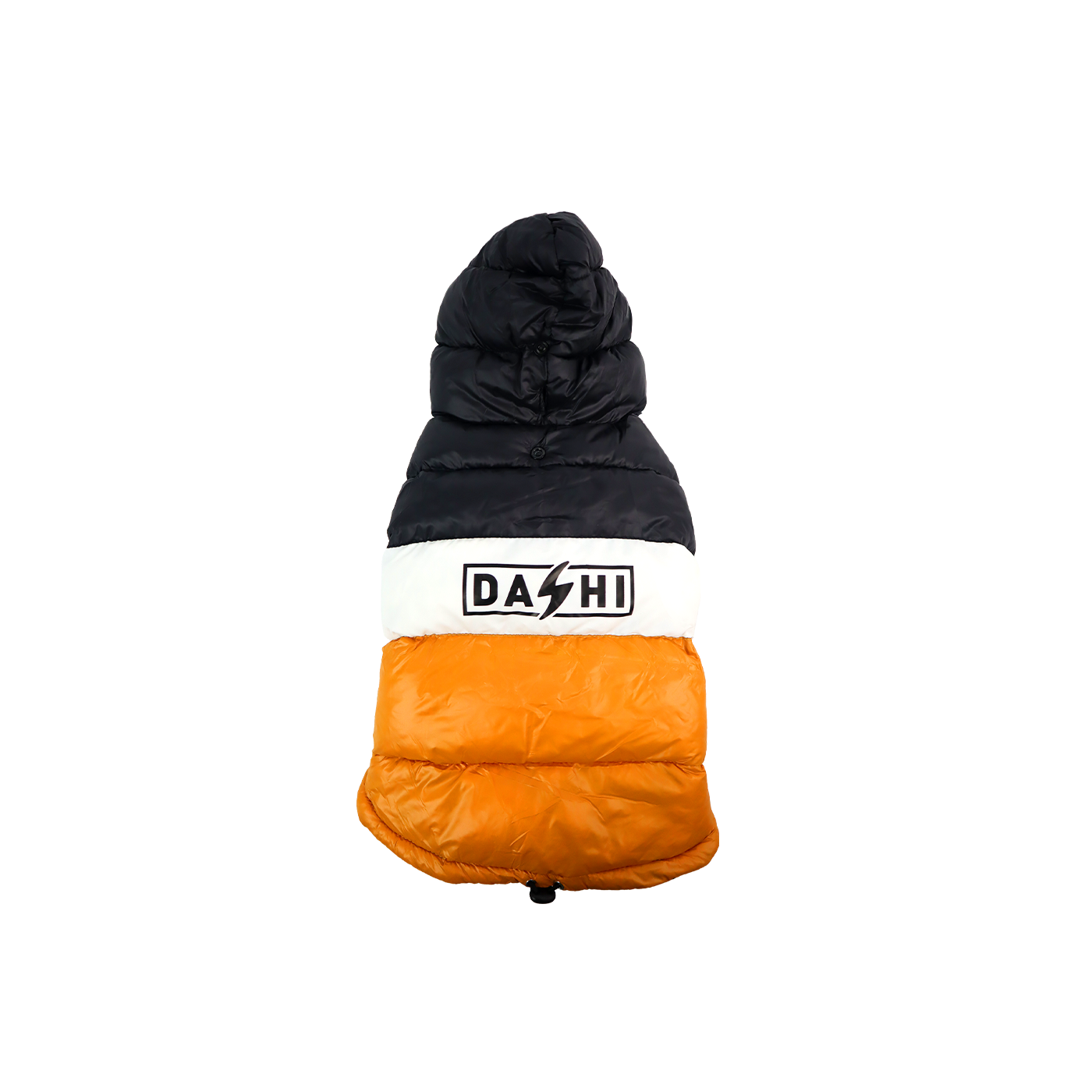 DASHI ANORAK STRIPES NARANJA Y NEGRO