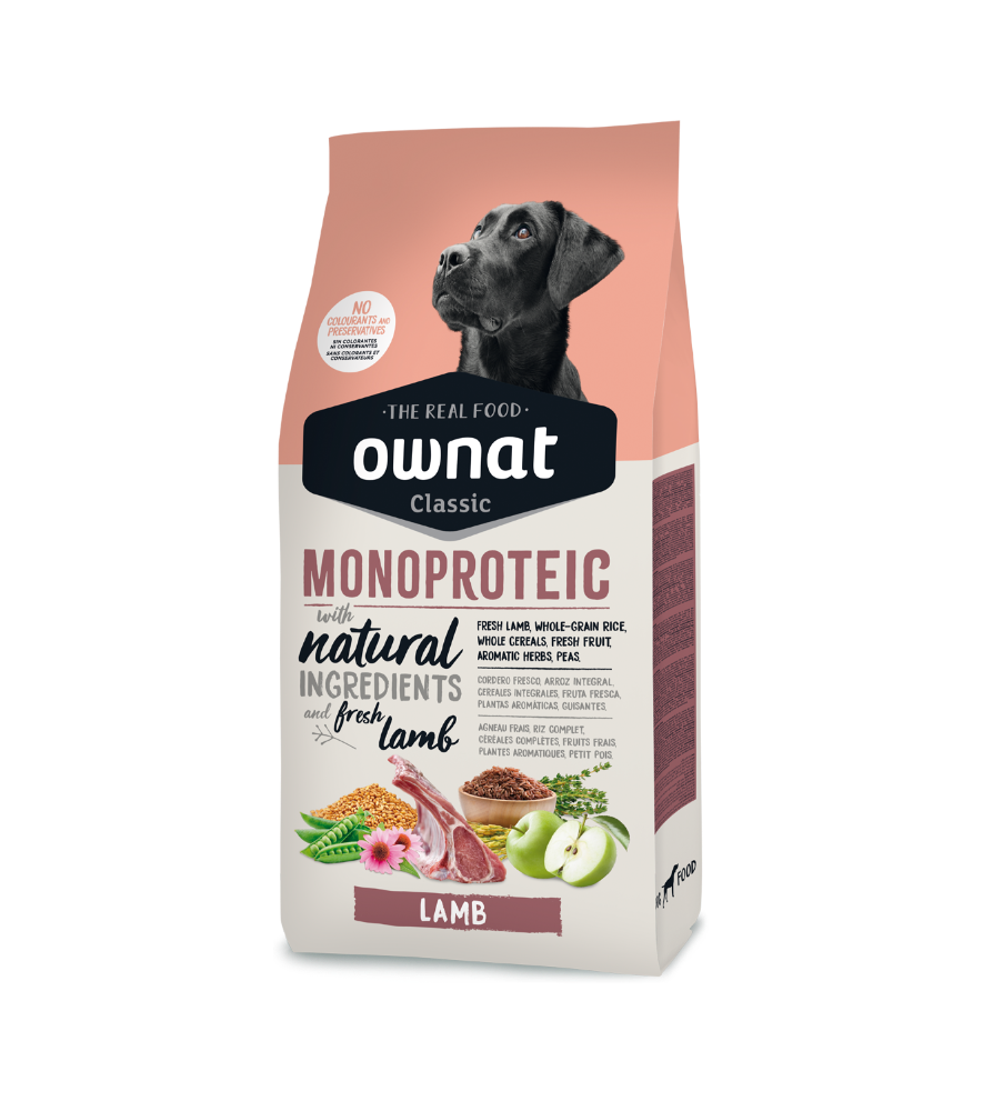 OWNAT CLASSIC MONOPROTEICO CORDERO