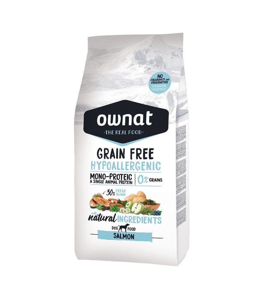 OWNAT GRAIN FREE HIPOALERGÉNICO SALMÓN