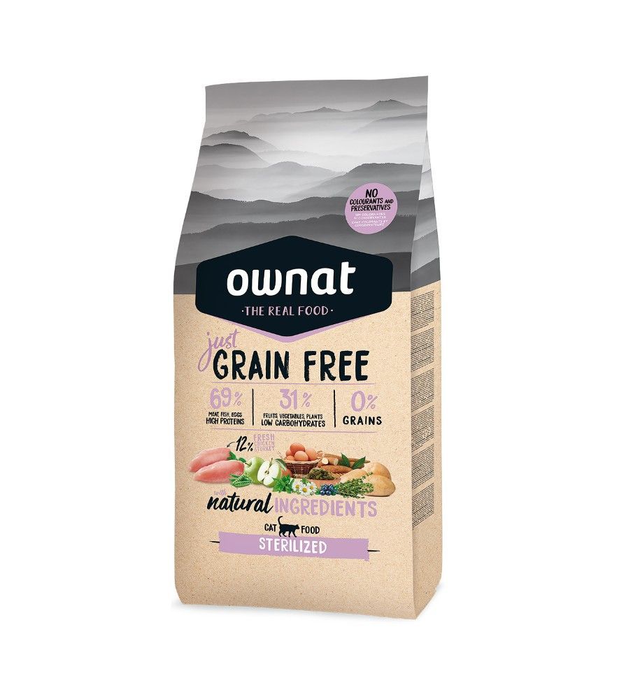 OWNAT GRAIN FREE JUST ESTERILIZADO