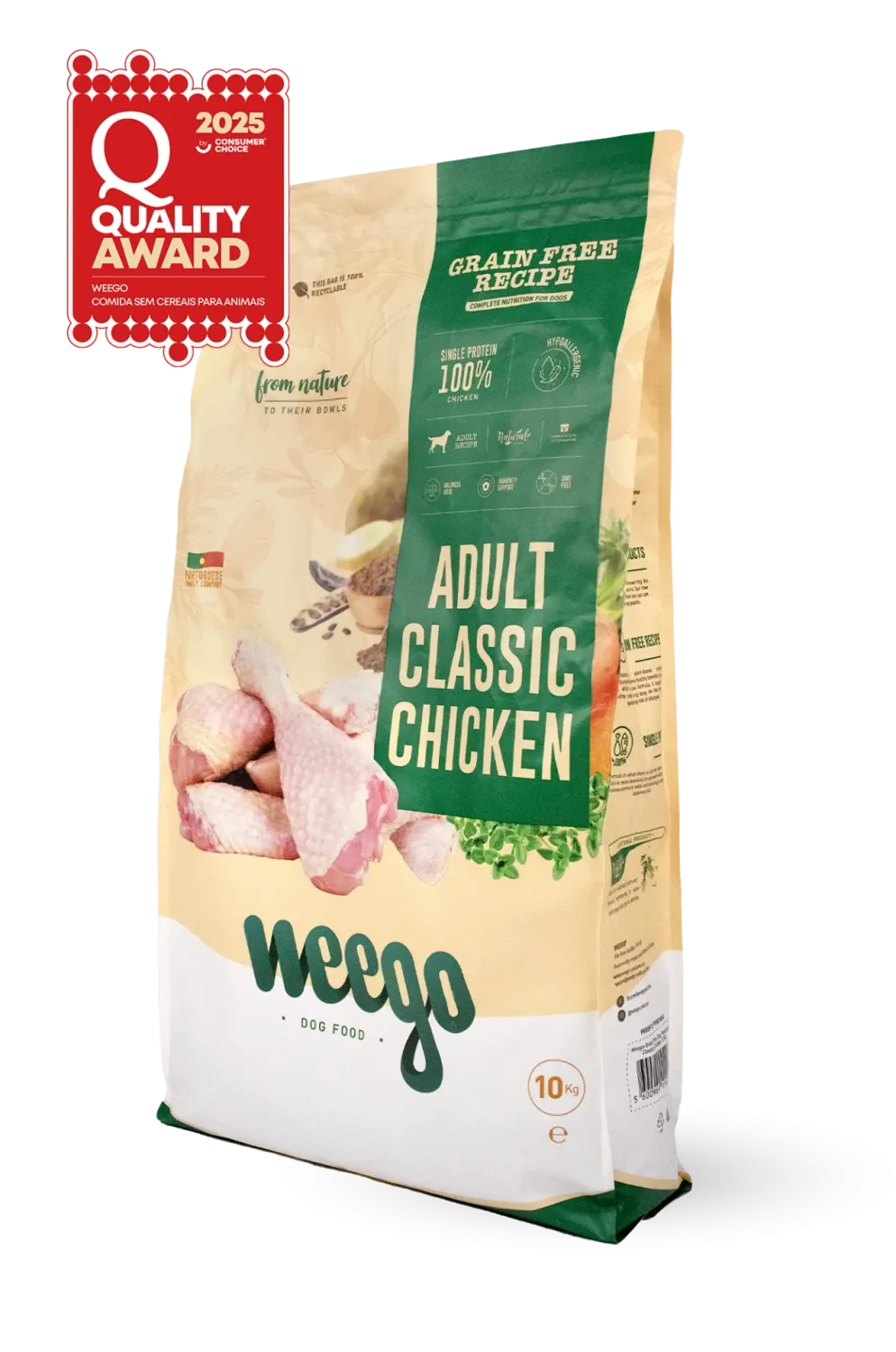 WEEGO GRAIN FREE ADULTO POLLO