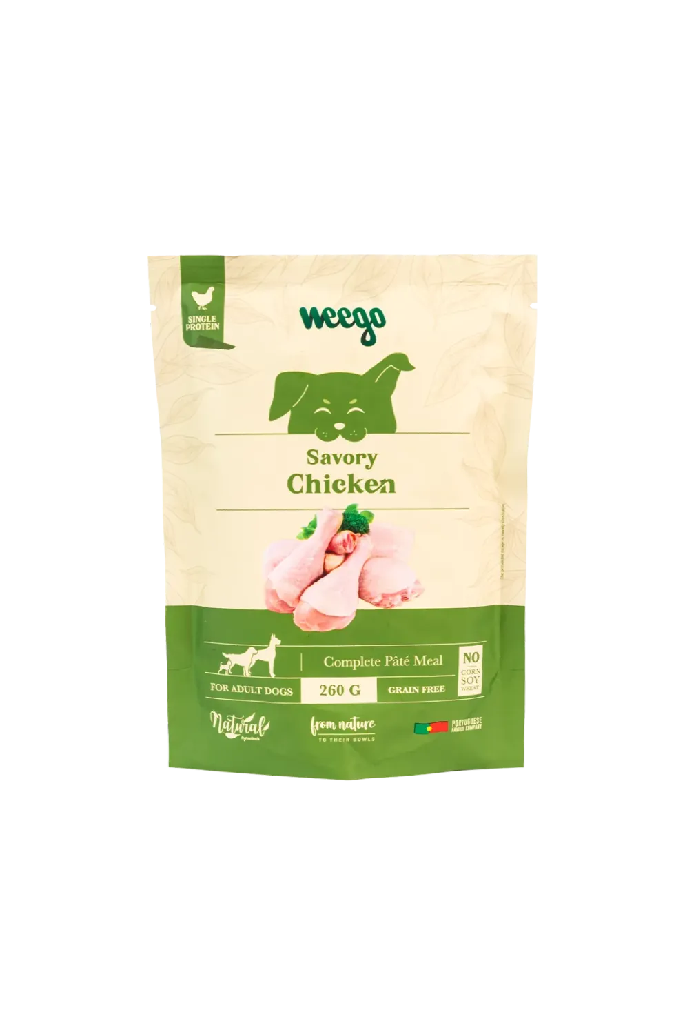 WEEGO PATE POLLO 260G