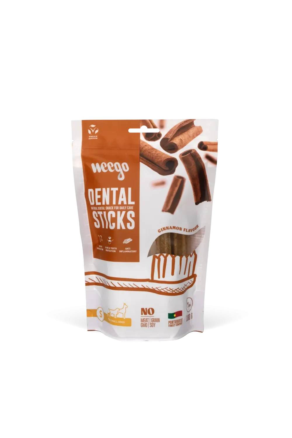 WEEGO DENTAL STICKS SMALL 180G
