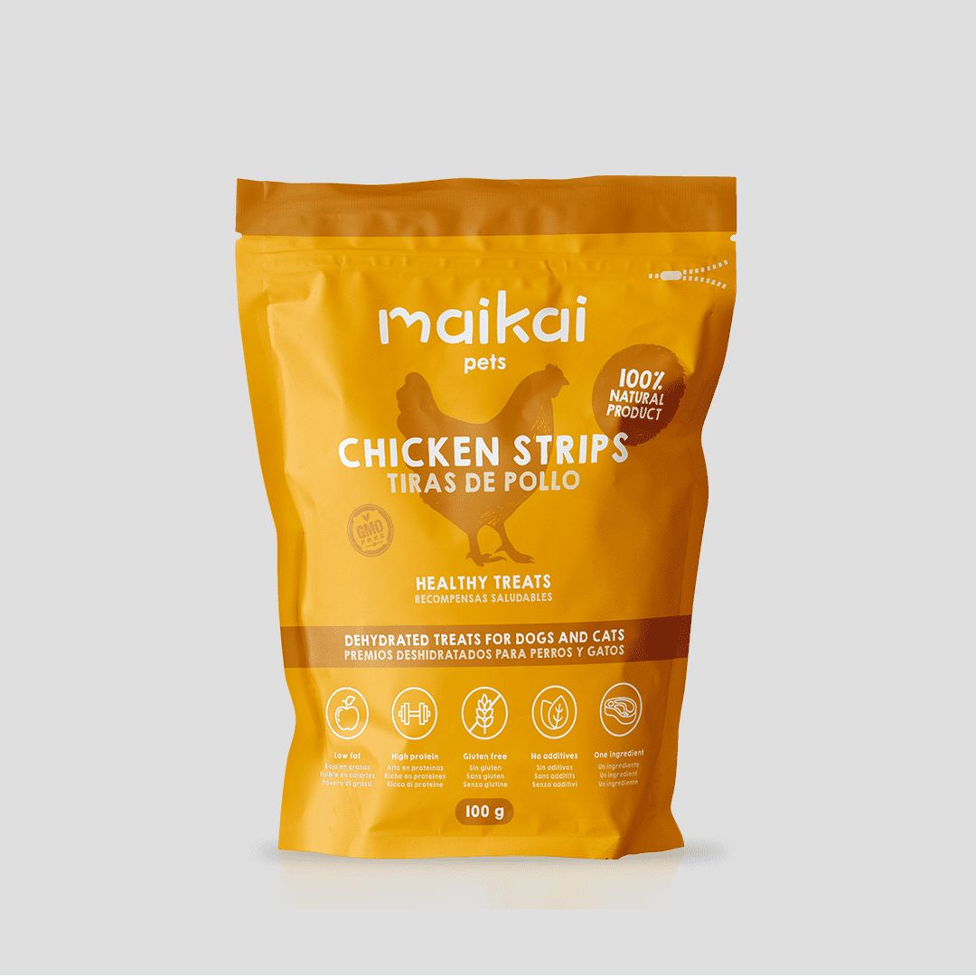 MAIKAI TIRAS DE POLLO 100G