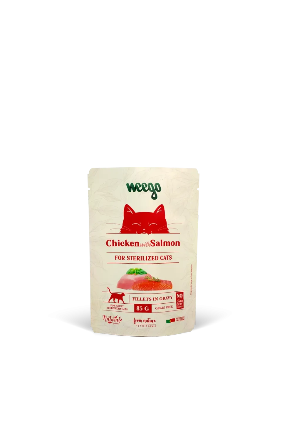 WEEGO POLLO CON SALMÓN