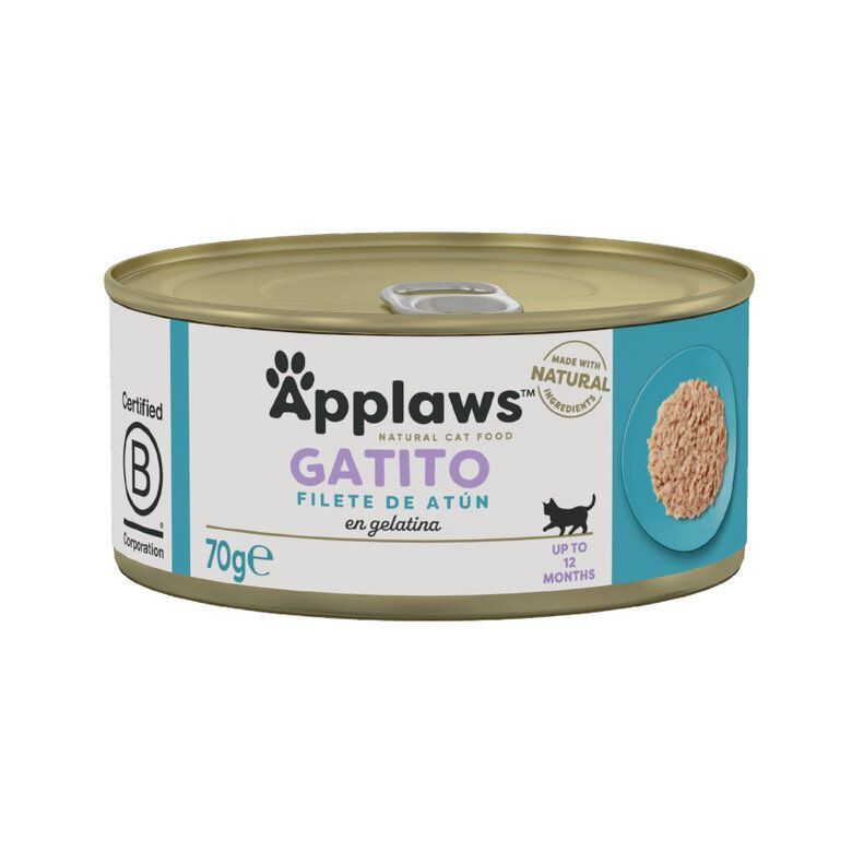 APPLAWS KITTEN ATÚN EN GELATINA