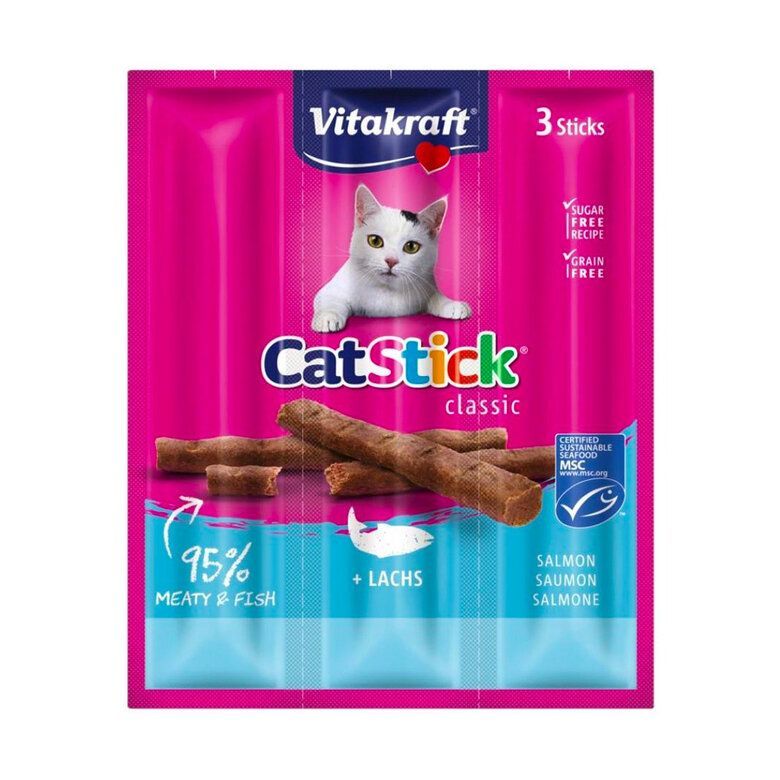 VITAKRAFT CAT  STICK CLASSIC CON SALMÓN