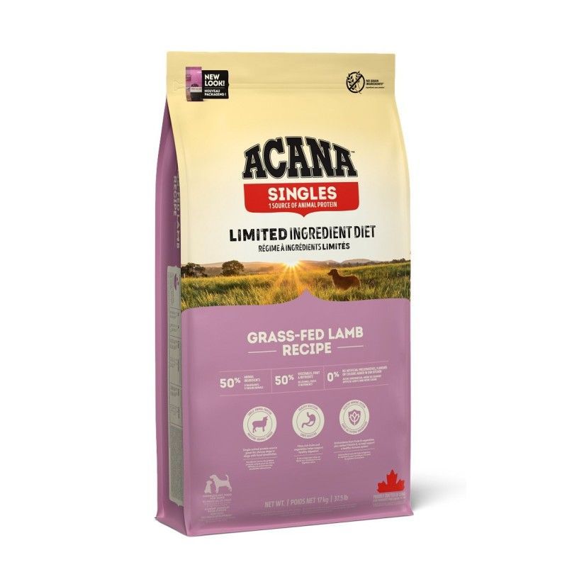 ACANA SINGLES GRASS-FED CORDERO