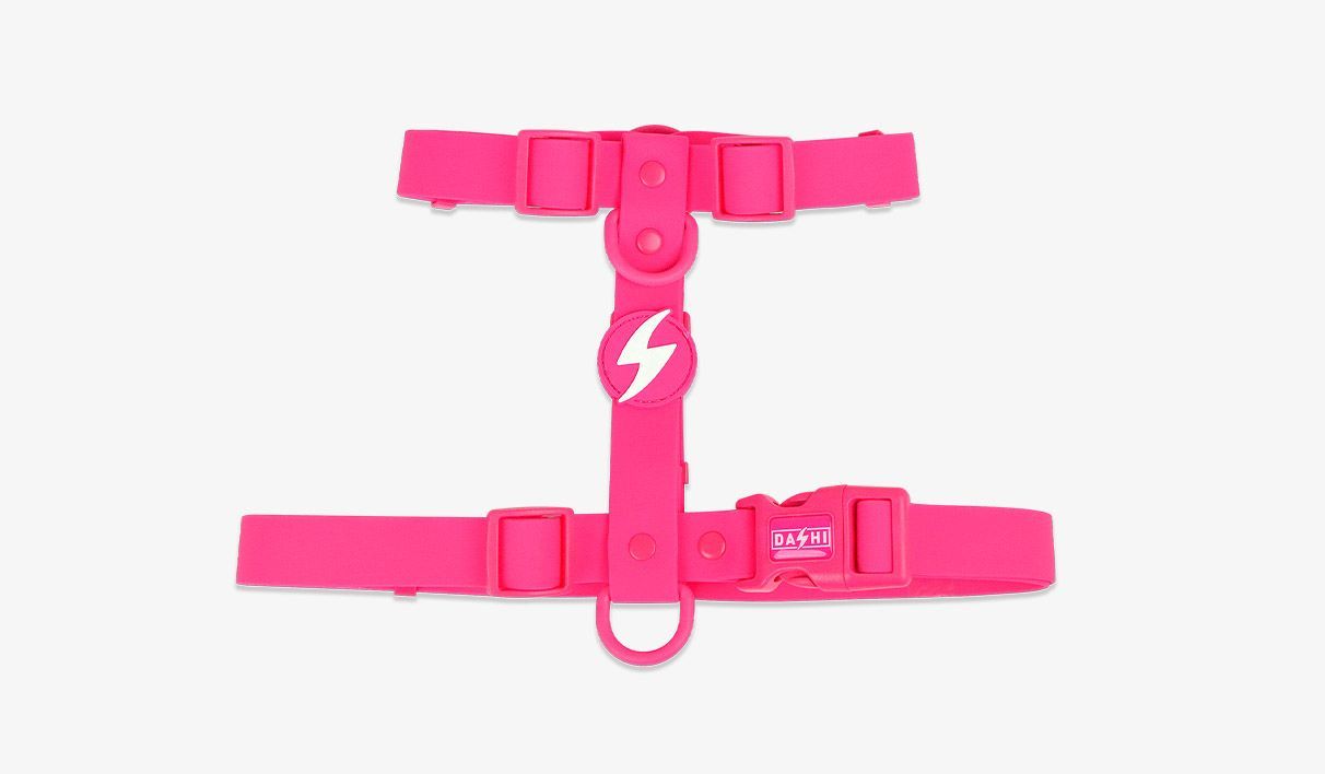 DASHI COLORFLEX ARNÉS TPU ROSA