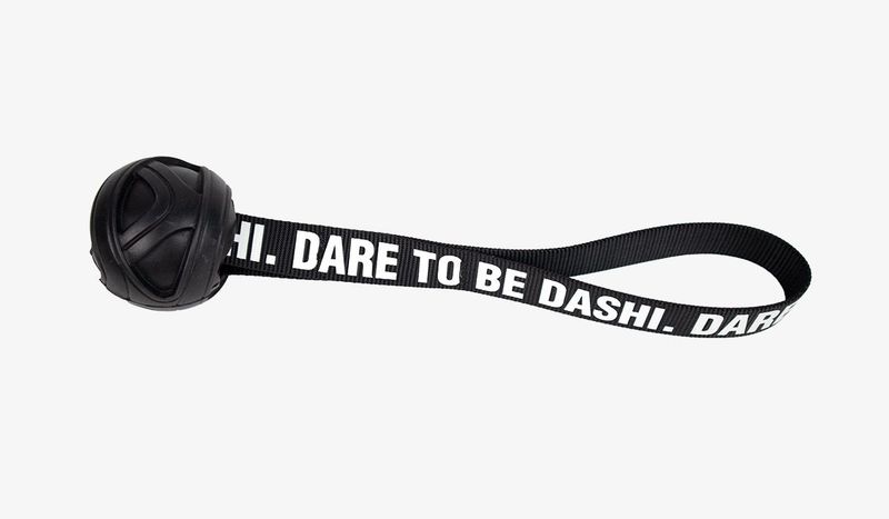 DASHI TOYS BLACK RUBBER BALL