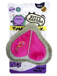KITTY MASTERS CORAZON BICOLOR CON CATNIP