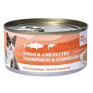 BUBIMEX BUBI NATURE ATÚN & GAMBAS 140G