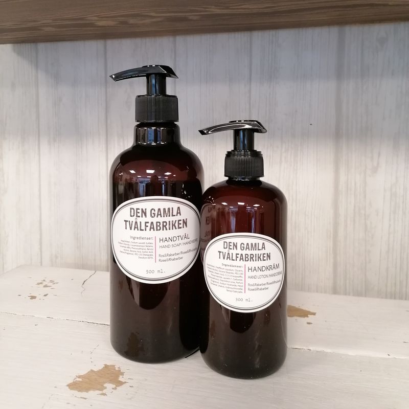 Tvål Ros & Rabarber 500ml