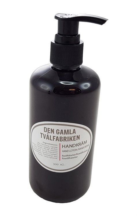 Handkräm Ros & Rabarber 300ml
